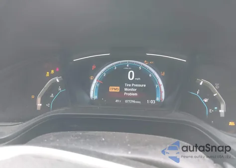 2019 Honda Civic Lx из США, поврежденный, VIN 19XFC2F63KE042472